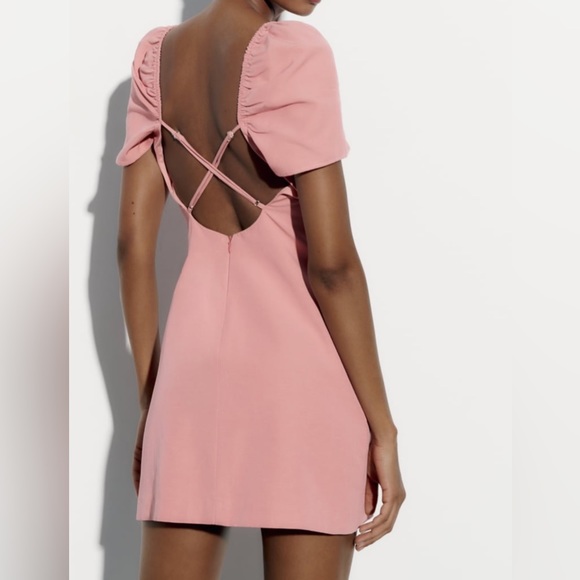 NWT Viral Zara Linen Dress - Picture 7 of 13